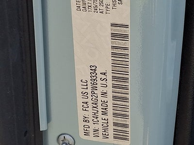 2023 Jeep Wrangler 2-Door Sport S 4x4