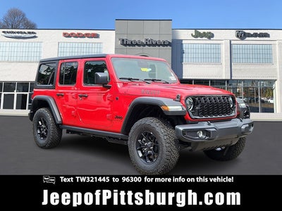 2026 Jeep Wrangler WRANGLER 4-DOOR WILLYS