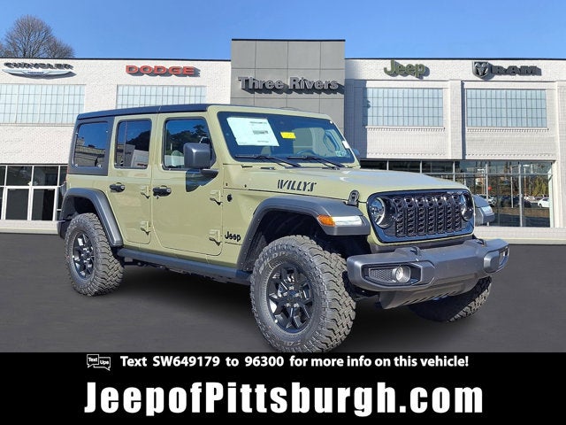 2025 Jeep Wrangler WRANGLER 4-DOOR WILLYS