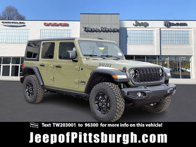 2026 Jeep Wrangler WRANGLER 4-DOOR WILLYS