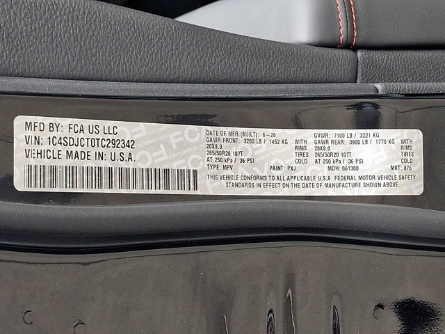 2026 Dodge Durango DURANGO GT PLUS AWD HEMI V8