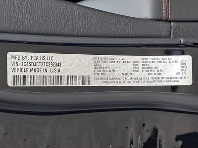 2026 Dodge Durango DURANGO GT PLUS AWD HEMI V8