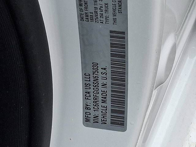 2025 RAM 1500 Tradesman Crew Cab 4x4 5'7' Box