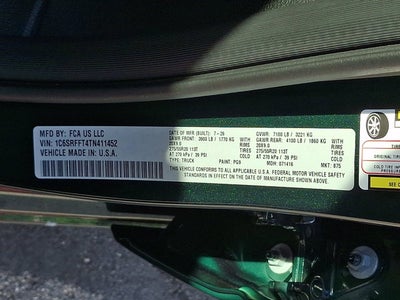 2026 RAM 1500 RAM 1500 BIG HORN CREW CAB 4X4 5'7' BOX