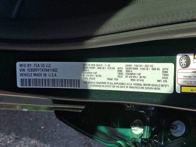 2026 RAM 1500 RAM 1500 BIG HORN CREW CAB 4X4 5'7' BOX
