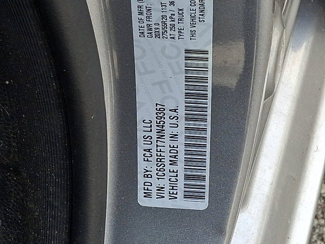 2022 RAM 1500 Big Horn Crew Cab 4x4 5'7' Box