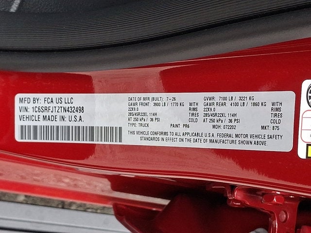 2026 RAM 1500 RAM 1500 LARAMIE CREW CAB 4X4 5'7' BOX