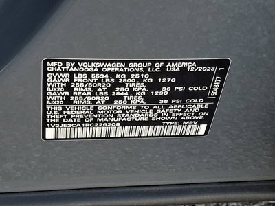 2024 Volkswagen Atlas Cross Sport 2.0T SE w/Technology