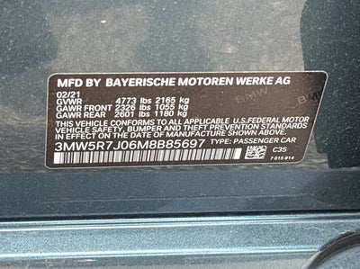 2021 BMW 3 Series xDrive