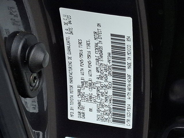 2023 Toyota Tacoma 4WD SR V6