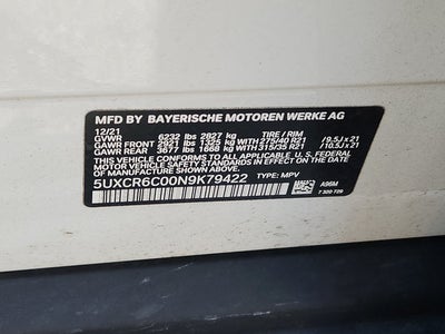 2022 BMW X5 xDrive40i