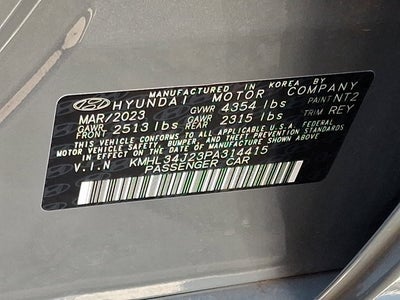 2023 Hyundai Sonata Limited