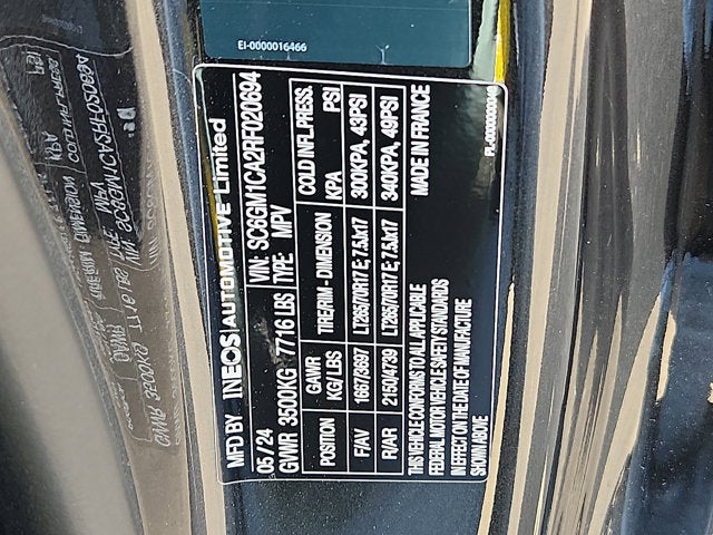 2024 Ineos Grenadier Station Wagon Base
